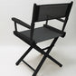 Table Height (18″) Director’s Chair – Black Finish