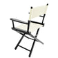 Table Height (18″) Director’s Chair – Black Finish