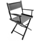 Table Height (18″) Director’s Chair – Black Finish