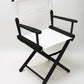 Table Height (18″) Director’s Chair – Black Finish