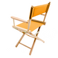 Table Height (18″) Director’s Chair – Natural Finish