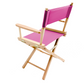 Table Height (18″) Director’s Chair – Natural Finish