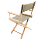 Table Height (18″) Director’s Chair – Natural Finish