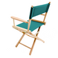 Table Height (18″) Director’s Chair – Natural Finish