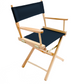 Table Height (18″) Director’s Chair – Natural Finish