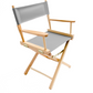 Table Height (18″) Director’s Chair – Natural Finish