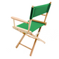 Table Height (18″) Director’s Chair – Natural Finish