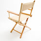 Table Height (18″) Director’s Chair – Natural Finish