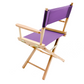 Table Height (18″) Director’s Chair – Natural Finish