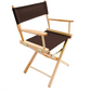 Table Height (18″) Director’s Chair – Natural Finish