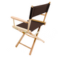 Table Height (18″) Director’s Chair – Natural Finish