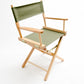 Table Height (18″) Director’s Chair – Natural Finish