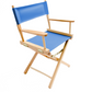 Table Height (18″) Director’s Chair – Natural Finish