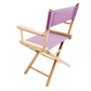 Table Height (18″) Director’s Chair – Natural Finish