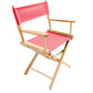 Table Height (18″) Director’s Chair – Natural Finish