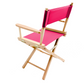 Table Height (18″) Director’s Chair – Natural Finish