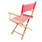 Table Height (18″) Director’s Chair – Natural Finish