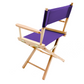 Table Height (18″) Director’s Chair – Natural Finish