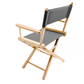 Table Height (18″) Director’s Chair – Natural Finish