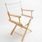 Table Height (18″) Director’s Chair – Natural Finish