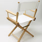 Table Height (18″) Director’s Chair – Natural Finish