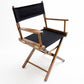 Table Height (18″) Director’s Chair – Walnut Finish