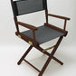 Table Height (18″) Director’s Chair – Walnut Finish