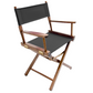 Table Height (18″) Director’s Chair – Walnut Finish