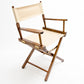 Table Height (18″) Director’s Chair – Walnut Finish
