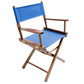 Table Height (18″) Director’s Chair – Walnut Finish