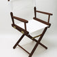 Table Height (18″) Director’s Chair – Walnut Finish