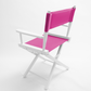 Table Height (18″) Director’s Chair – White Finish