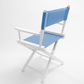 Table Height (18″) Director’s Chair – White Finish