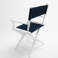 Table Height (18″) Director’s Chair – White Finish