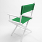 Table Height (18″) Director’s Chair – White Finish