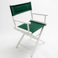 Table Height (18″) Director’s Chair – White Finish