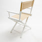 Table Height (18″) Director’s Chair – White Finish