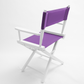 Table Height (18″) Director’s Chair – White Finish