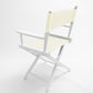 Table Height (18″) Director’s Chair – White Finish