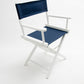 Table Height (18″) Director’s Chair – White Finish