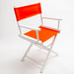 Table Height (18″) Director’s Chair – White Finish