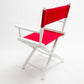 Table Height (18″) Director’s Chair – White Finish