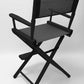 Counter Height (24″) Director’s Chair – Black Finish