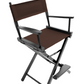 Counter Height (24″) Director’s Chair – Black Finish