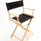 Counter Height (24″) Director’s Chair – Natural Finish