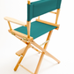 Counter Height (24″) Director’s Chair – Natural Finish