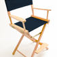 Counter Height (24″) Director’s Chair – Natural Finish