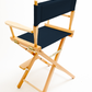 Counter Height (24″) Director’s Chair – Natural Finish