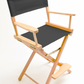 Counter Height (24″) Director’s Chair – Natural Finish