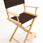 Counter Height (24″) Director’s Chair – Natural Finish